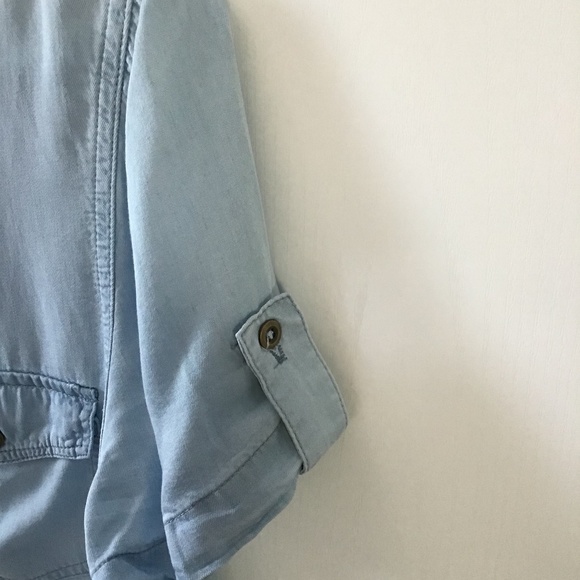 Point Zéro faded jean Tencel Dress - Picture 4 of 4